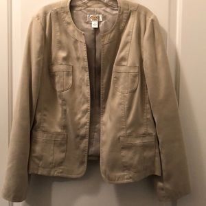 Talbots Tan Jacket.
